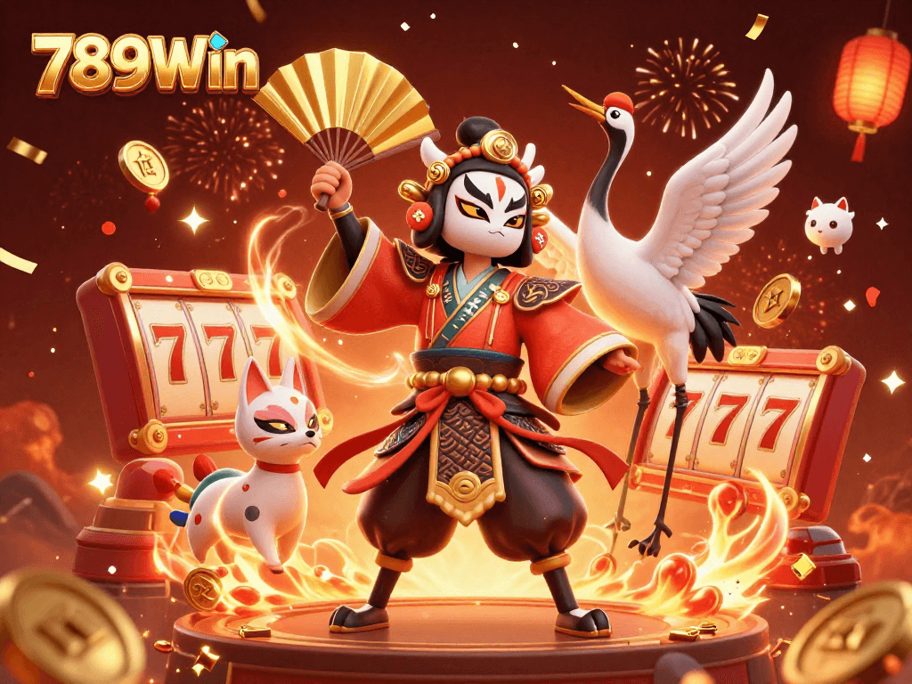 Spin slots and win jackpots with 789Win's exciting games and vibrant illustrations.