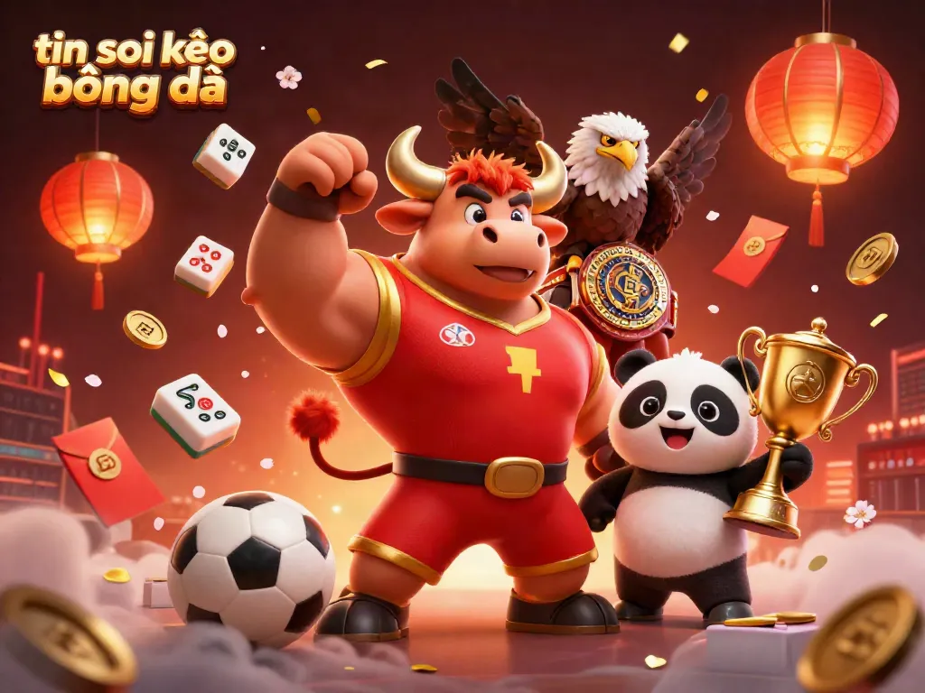Experience thrilling tin soi kèo bóng đá action with vibrant sports elements and dynamic characters.