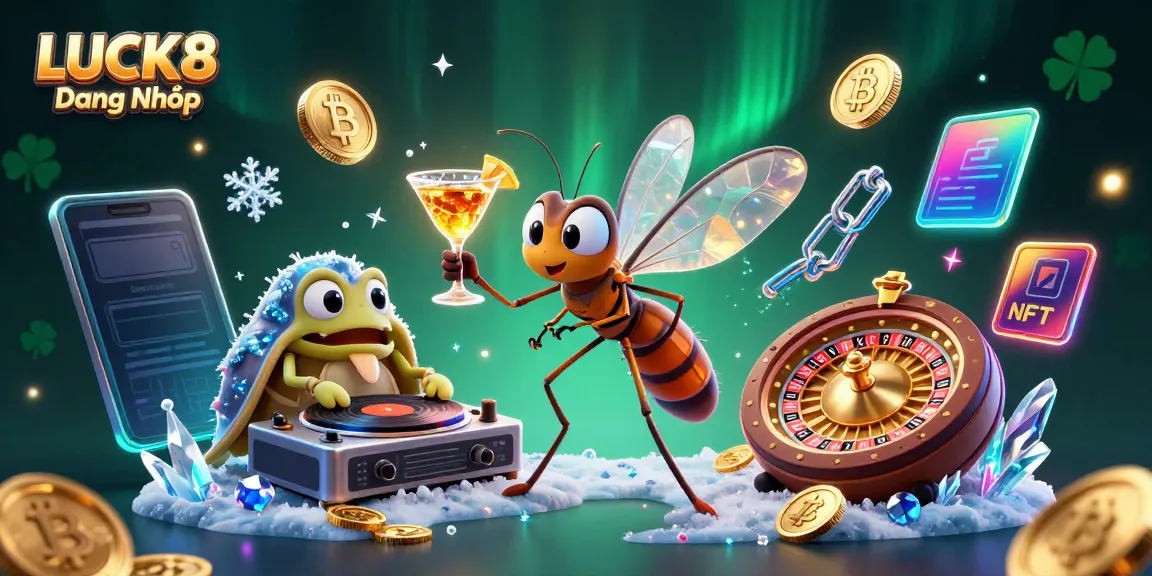 Engage in LUCK8 Đăng Nhập with vibrant 3D characters showcasing a dynamic casino atmosphere.