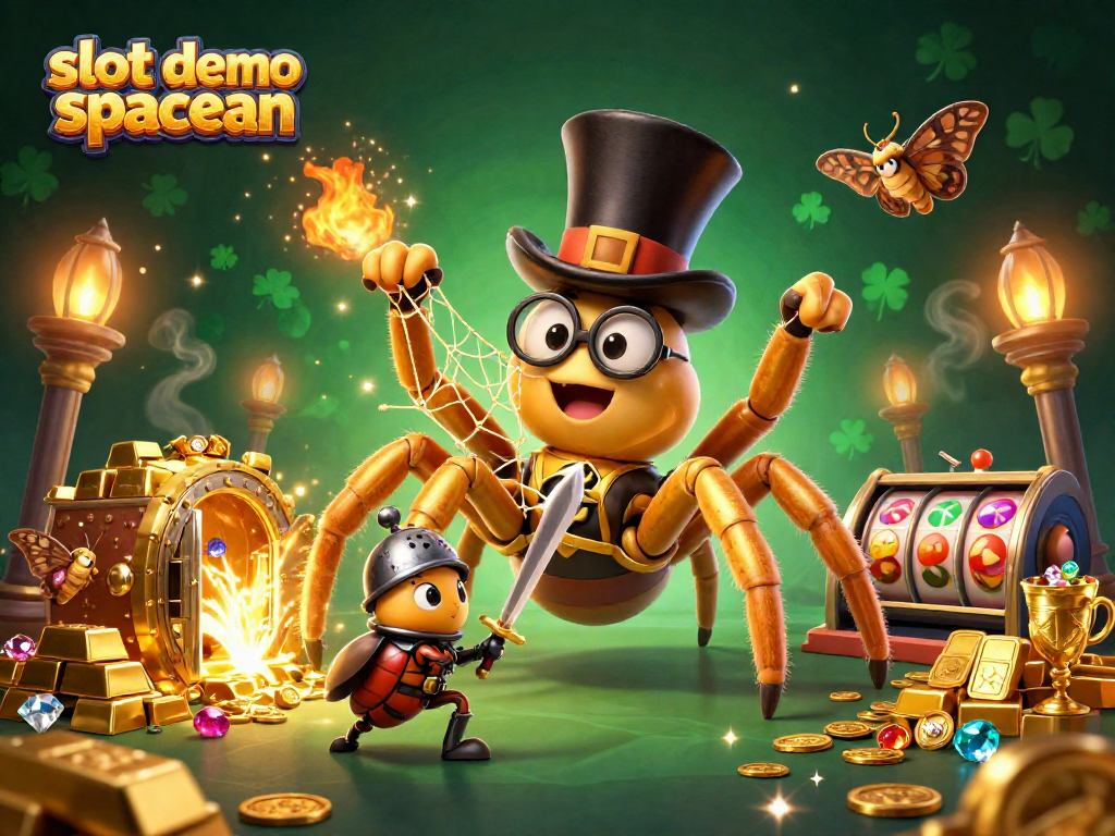 Exciting gameplay at slot demo spaceman with vibrant characters and treasures enhancing the casino experience.