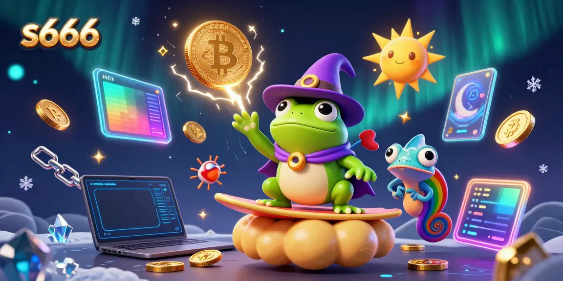 S666 players enjoy winning with a dynamic display of golden coins and lucky characters in a vibrant casino setting.