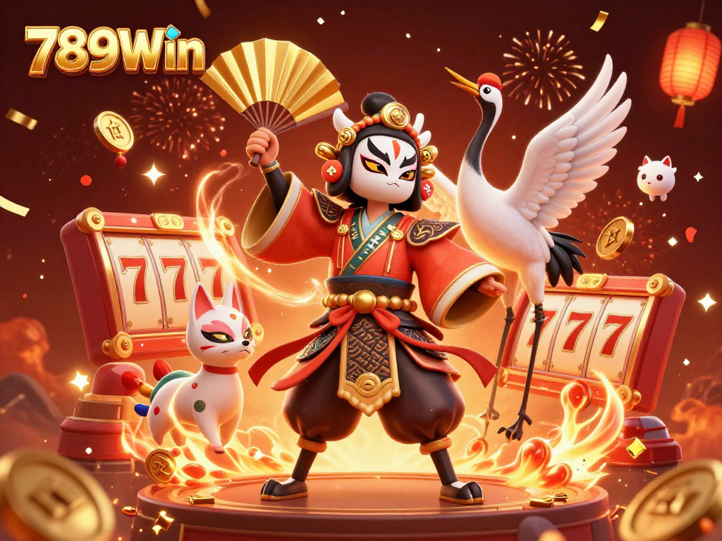 Spin slots and win jackpots with 789Win's exciting games and vibrant illustrations.