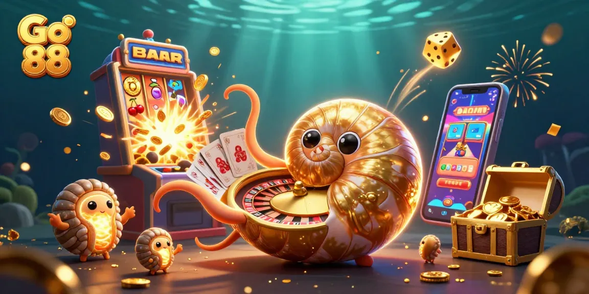 Experience thrilling action with Go 88 slots in this vibrant, dynamic casino scene.