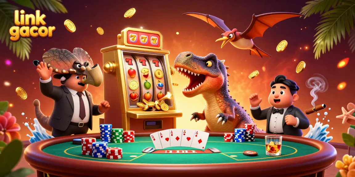 Experience exciting gameplay at link gacor with dynamic slot reels and a jackpot scene.