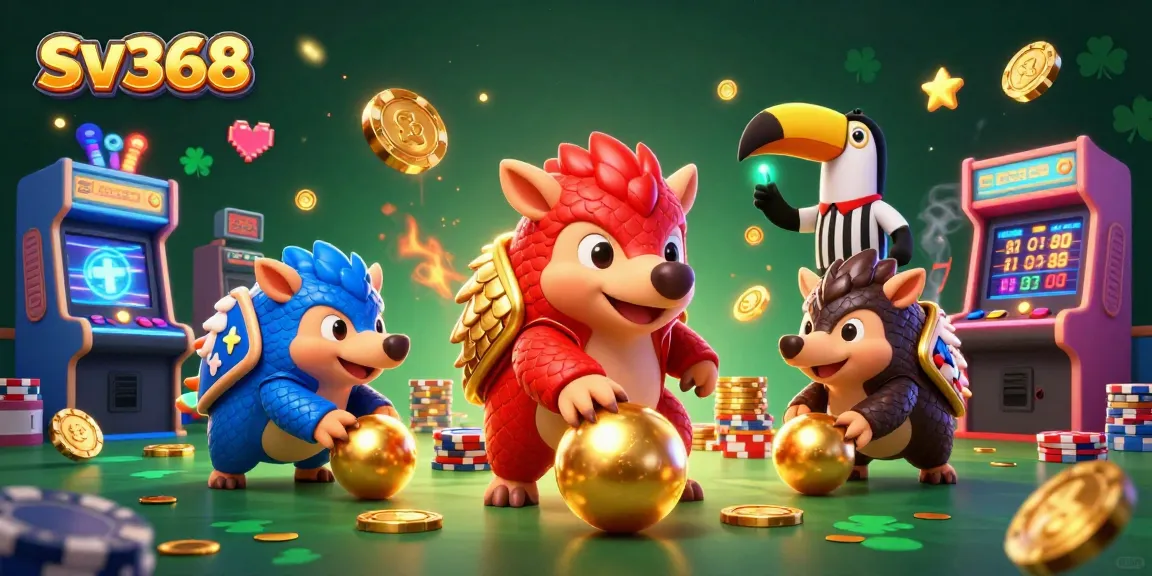 Experience thrilling action at Sv368 with competitive pangolins and casino elements.