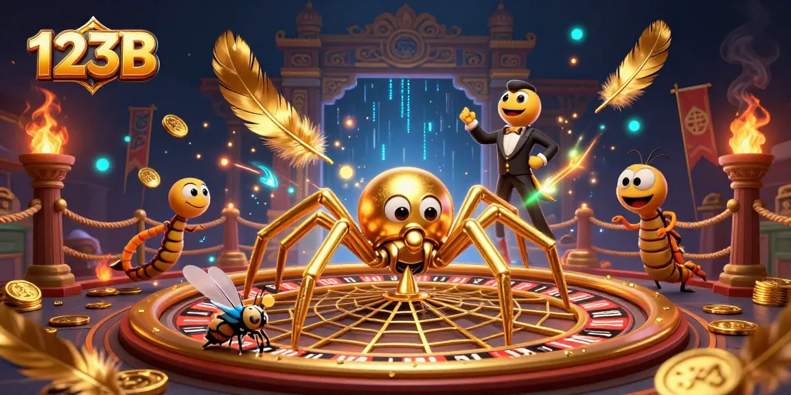 Engage in thrilling gameplay at 123B with colorful casino elements and immersive interactions.
