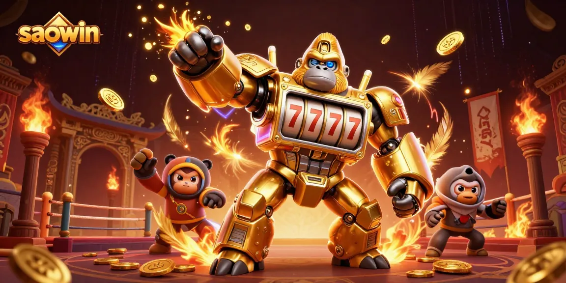 Experience winning moments at saowin with energetic characters in an ultra-detailed casino showdown.