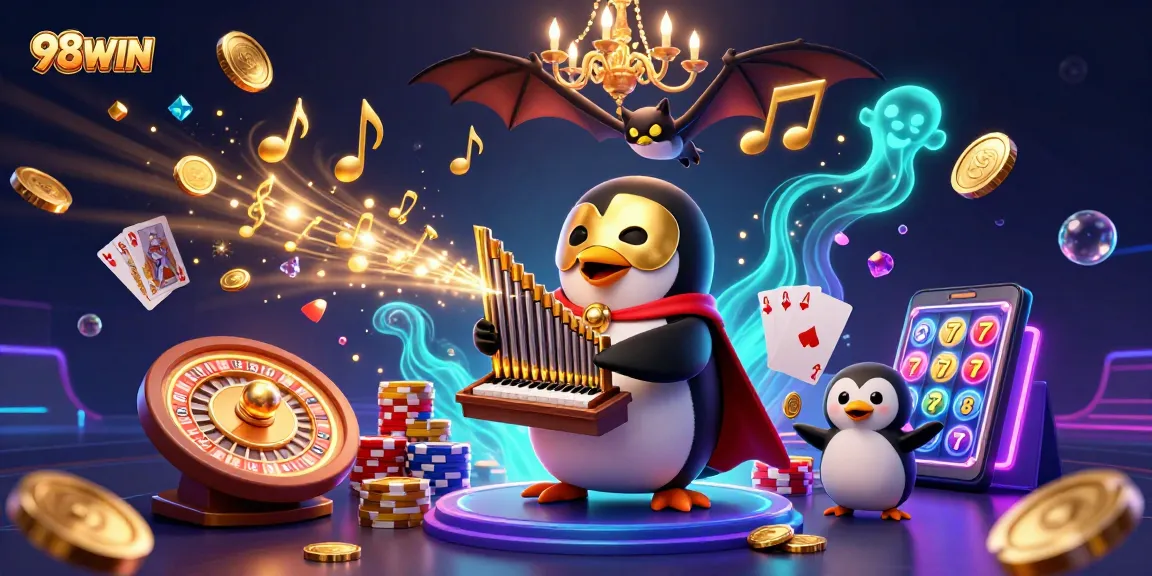 Experience thrilling gameplay at 98WIN with vibrant casino themes and dynamic gaming elements.