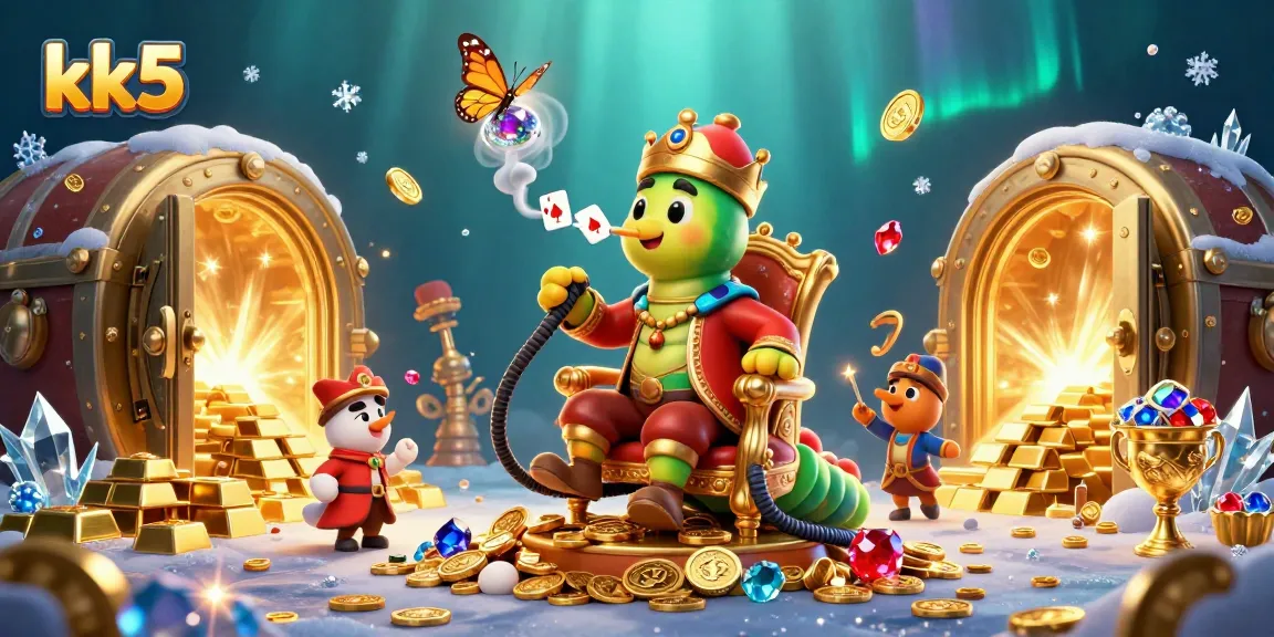 Experience gaming excitement at kk5 with vibrant casino illustrations and rich rewards.