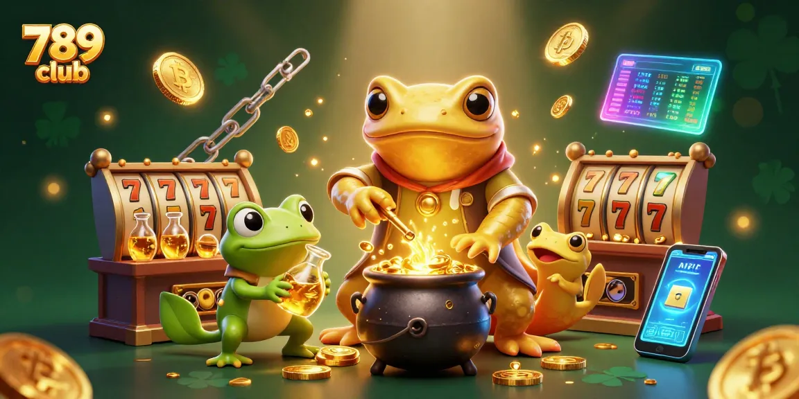 Experience thrilling gameplay at 789 club with immersive slot reels and golden coins.