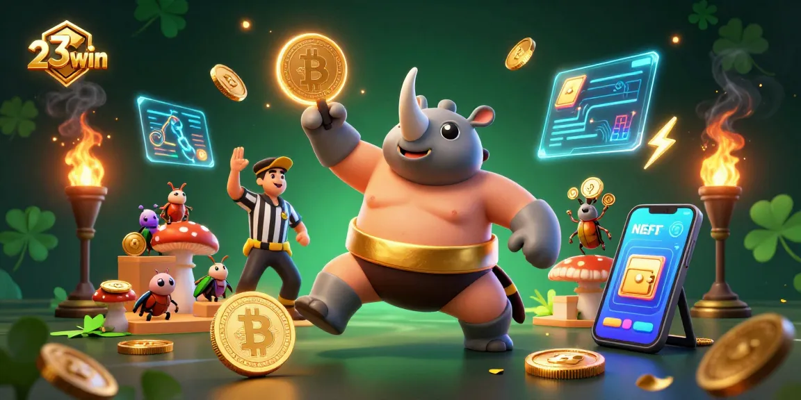 Engage with 23win's lively betting experience featuring vibrant characters and dynamic gaming elements.