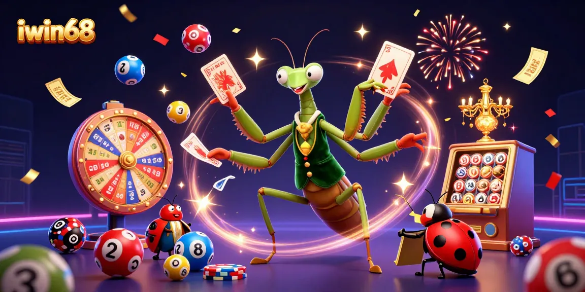 Experience thrilling gameplay at iwin68 with vibrant casino elements and lively characters.