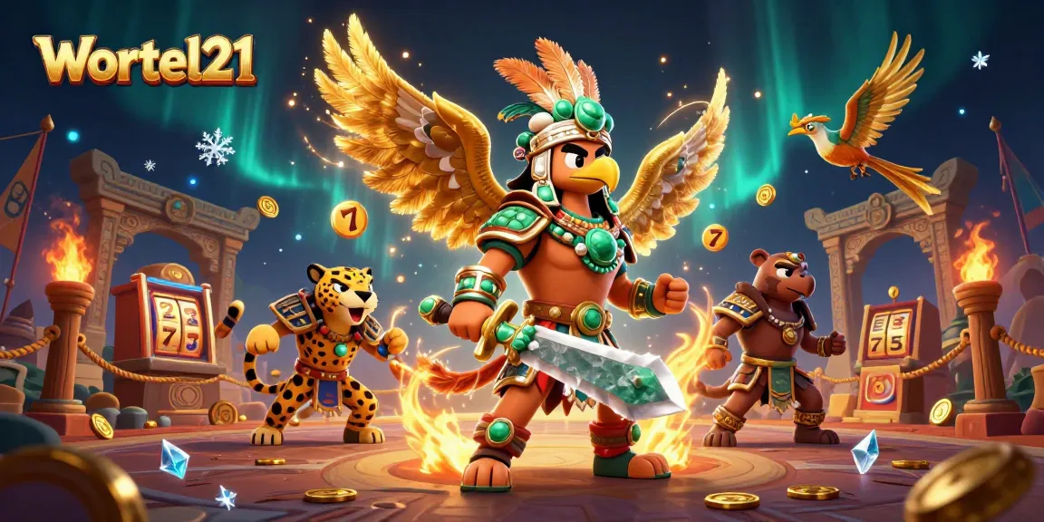 Wortel21 brings excitement to slot gaming with vibrant Aztec warriors and golden coins
