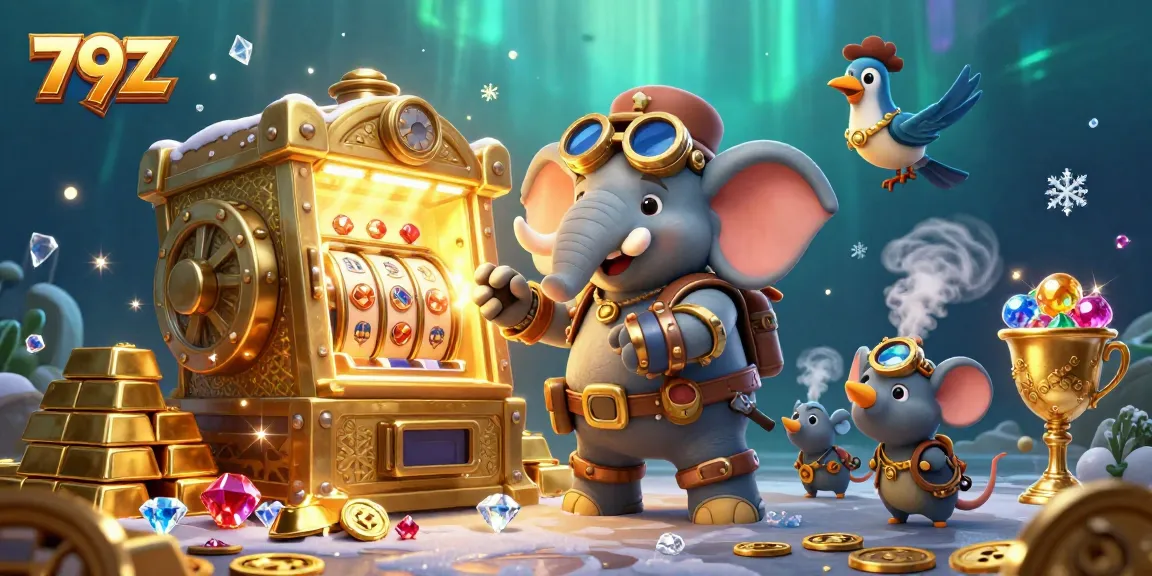 Engage in thrilling gameplay at 79Z with steampunk-themed characters and dazzling treasures.
