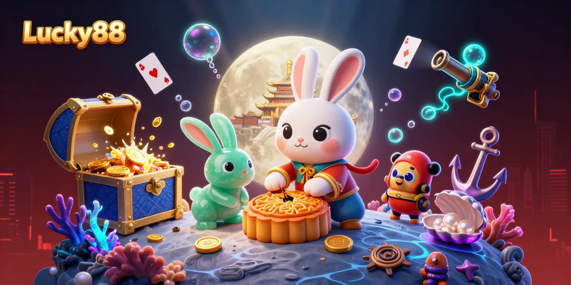 Engage in thrilling Lucky88 gameplay with vibrant casino elements illuminating the scene.